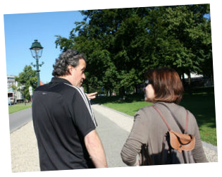 Stories accompany the whole walk when you Tour The Hague